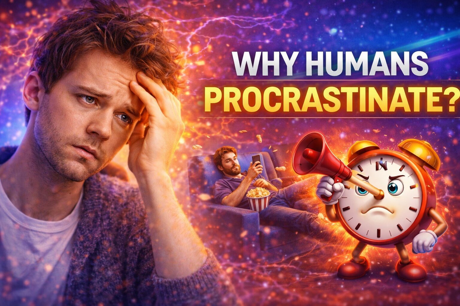 Why Humans Procrastinate